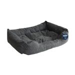 Petshop - Accesorii petshop - Culcusuri si custi - Culcusuri si saltele - Culcus catei culoarea negru 61x45x12 cm - Infinity.ro