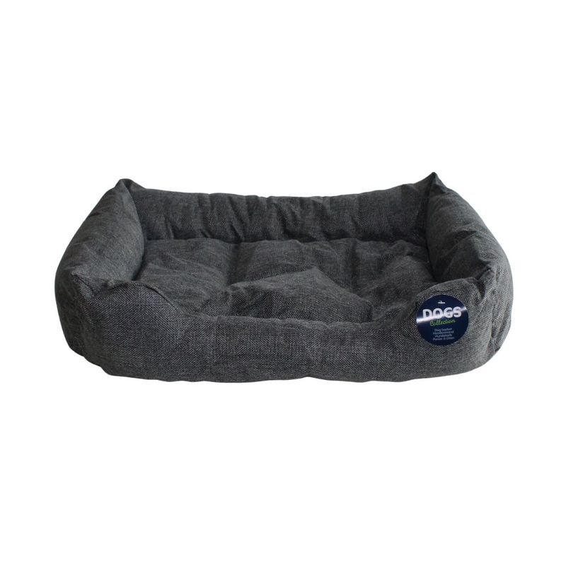 Petshop - Accesorii petshop - Culcusuri si custi - Culcusuri si saltele - Culcus catei culoarea negru 61x45x12 cm - Infinity.ro