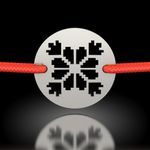 Fashion, accesorii si bijuterii - Femei - Bijuterii femei - Bratari femei - Bratara din argint cu snur model Roata norocului - Infinity.ro