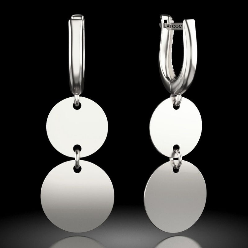 Fashion, accesorii si bijuterii - Femei - Bijuterii femei - Cercei femei - Cercei din argint model 31 - Infinity.ro