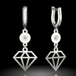 Fashion, accesorii si bijuterii - Femei - Bijuterii femei - Cercei femei - Cercei din argint model 27 - Infinity.ro