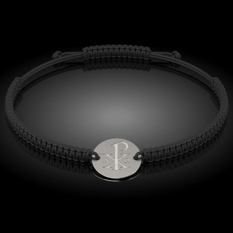 Fashion, accesorii si bijuterii - Femei - Bijuterii femei - Bratari femei - Bratara din argint cu snur model Ortodox 09 - Infinity.ro