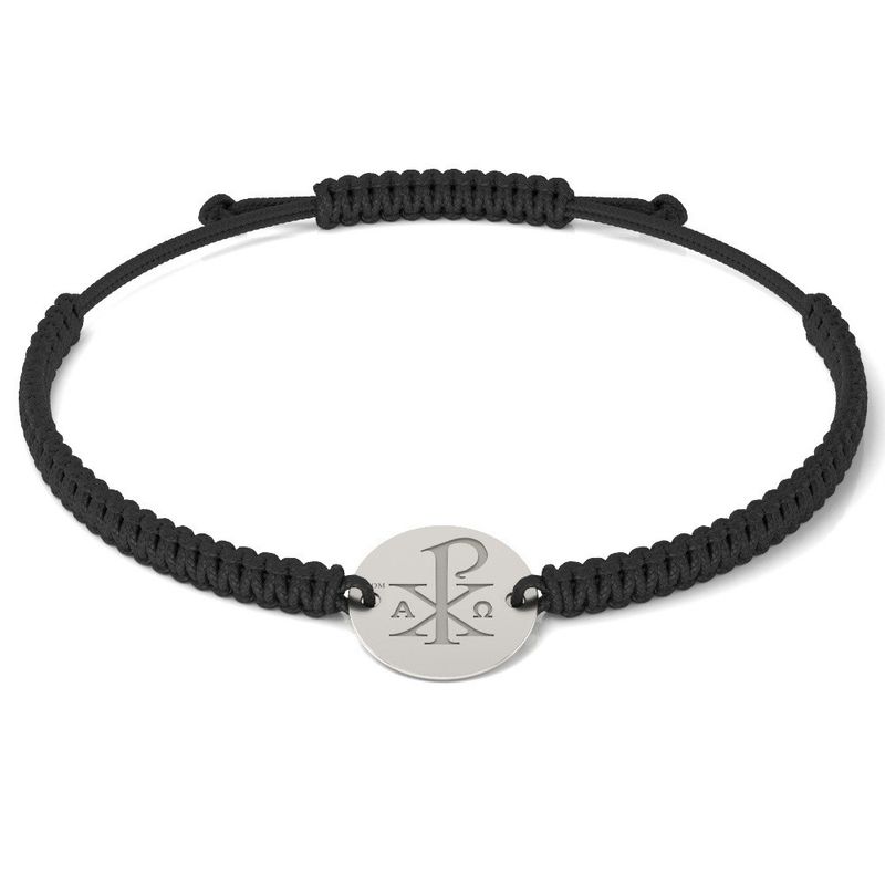 Fashion, accesorii si bijuterii - Femei - Bijuterii femei - Bratari femei - Bratara din argint cu snur model Ortodox 09 - Infinity.ro