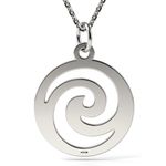 Fashion, accesorii si bijuterii - Femei - Bijuterii femei - Coliere femei - Lant cu pandantiv din argint model Mirage - Infinity.ro