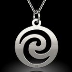 Fashion, accesorii si bijuterii - Femei - Bijuterii femei - Coliere femei - Lant cu pandantiv din argint model Mirage - Infinity.ro