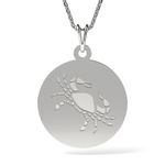 Fashion, accesorii si bijuterii - Femei - Bijuterii femei - Coliere femei - Lantisor cu pandantiv din argint model Rac - Infinity.ro