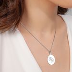 Fashion, accesorii si bijuterii - Femei - Bijuterii femei - Coliere femei - Lantisor cu pandantiv din argint model Rac - Infinity.ro