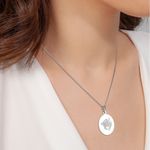 Fashion, accesorii si bijuterii - Femei - Bijuterii femei - Coliere femei - Lantisor cu pandantiv din argint model Taur - Infinity.ro