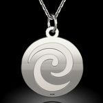 Fashion, accesorii si bijuterii - Femei - Bijuterii femei - Coliere femei - Lantisor cu pandantiv din argint model Magic mirage - Infinity.ro