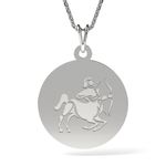 Fashion, accesorii si bijuterii - Femei - Bijuterii femei - Coliere femei - Lantisor cu pandantiv din argint model Sagetator - Infinity.ro