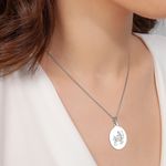 Fashion, accesorii si bijuterii - Femei - Bijuterii femei - Coliere femei - Lantisor cu pandantiv din argint model Sagetator - Infinity.ro