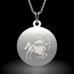 Fashion, accesorii si bijuterii - Femei - Bijuterii femei - Coliere femei - Lantisor cu pandantiv din argint model Sagetator - Infinity.ro