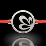 Fashion, accesorii si bijuterii - Femei - Bijuterii femei - Bratari femei - Bratara din argint model Floare de lotus - Infinity.ro