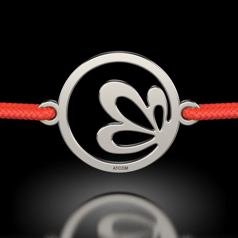 Fashion, accesorii si bijuterii - Femei - Bijuterii femei - Bratari femei - Bratara din argint model Floare de lotus - Infinity.ro