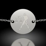 Fashion, accesorii si bijuterii - Femei - Bijuterii femei - Bratari femei - Bratara cu lantisor din argint model Balanta - Infinity.ro