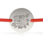 Fashion, accesorii si bijuterii - Femei - Bijuterii femei - Bratari femei - Bratara din argint model Rose from the heart - Infinity.ro