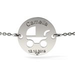 Fashion, accesorii si bijuterii - Femei - Bijuterii femei - Bratari femei - Bratara cu lantisor din argint model Bambino - Infinity.ro