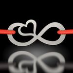 Fashion, accesorii si bijuterii - Femei - Bijuterii femei - Bratari femei - Bratara din argint model Infinit cu inima - Infinity.ro