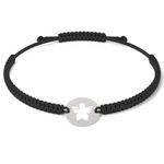 Fashion, accesorii si bijuterii - Femei - Bijuterii femei - Bratari femei - Bratara din argint cu snur model Ortodox 08 - Infinity.ro