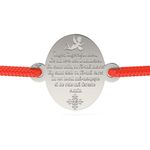 Fashion, accesorii si bijuterii - Femei - Bijuterii femei - Bratari femei - Bratara din argint cu snur model Inger Ingeras - Infinity.ro