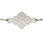 Fashion, accesorii si bijuterii - Femei - Bijuterii femei - Bratari femei - Bratara cu lantisor din argint Motive Traditionale Ardeal - Infinity.ro