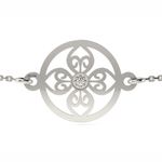 Fashion, accesorii si bijuterii - Femei - Bijuterii femei - Bratari femei - Bratara cu lantisor din argint model 64 - Infinity.ro