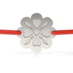 Fashion, accesorii si bijuterii - Femei - Bijuterii femei - Bratari femei - Bratara din argint cu snur model Hora de Maramu - Infinity.ro