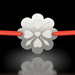 Fashion, accesorii si bijuterii - Femei - Bijuterii femei - Bratari femei - Bratara din argint cu snur model Hora de Maramu - Infinity.ro