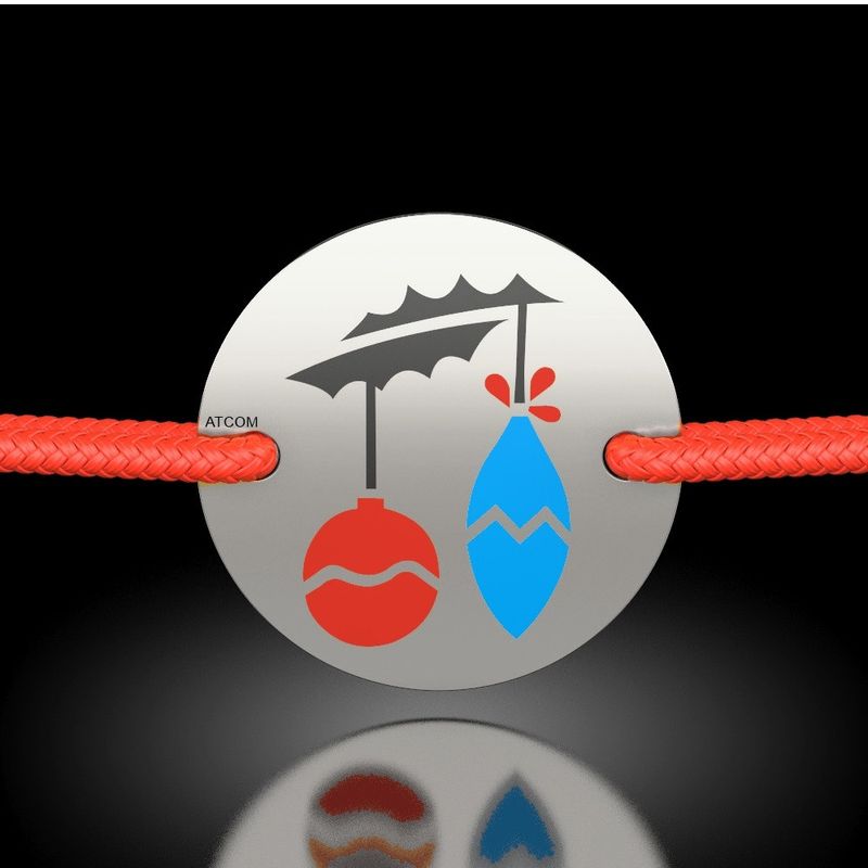 Fashion, accesorii si bijuterii - Femei - Bijuterii femei - Bratari femei - Bratara din argint cu snur model Globulete colorate - Infinity.ro