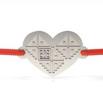 Fashion, accesorii si bijuterii - Femei - Bijuterii femei - Bratari femei - Bratara din argint cu snur rosu model Diamantul Romanesc - Infinity.ro