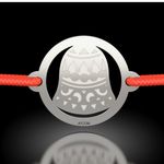 Fashion, accesorii si bijuterii - Femei - Bijuterii femei - Bratari femei - Bratara din argint cu snur model Clopotelul Zdanganici - Infinity.ro