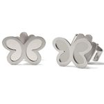 Fashion, accesorii si bijuterii - Femei - Bijuterii femei - Cercei femei - Cercei din argint model Butterfly - Infinity.ro