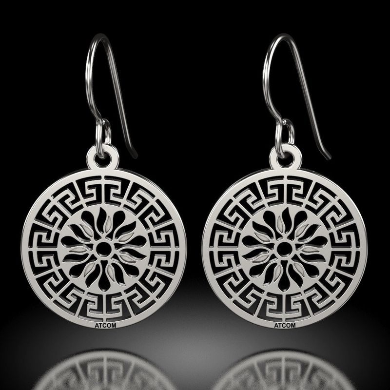 Fashion, accesorii si bijuterii - Femei - Bijuterii femei - Cercei femei - Cercei din argint model Hyperion - Infinity.ro