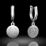 Fashion, accesorii si bijuterii - Femei - Bijuterii femei - Cercei femei - Cercei din argint model Gemeni - Infinity.ro