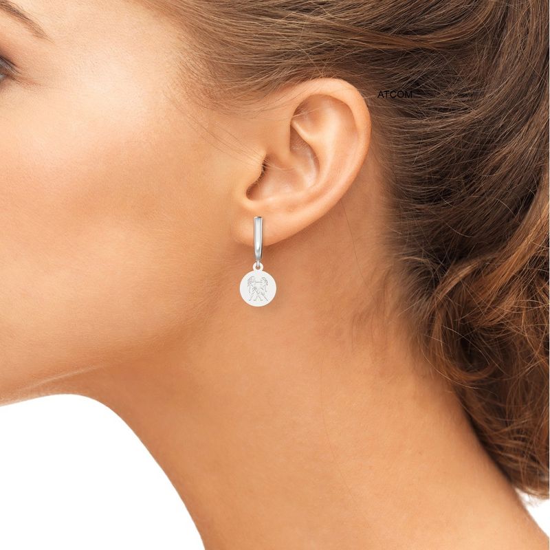 Fashion, accesorii si bijuterii - Femei - Bijuterii femei - Cercei femei - Cercei din argint model Gemeni - Infinity.ro