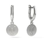 Fashion, accesorii si bijuterii - Femei - Bijuterii femei - Cercei femei - Cercei din argint model Scorpion - Infinity.ro