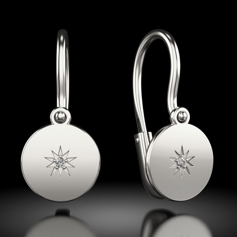 Fashion, accesorii si bijuterii - Femei - Bijuterii femei - Cercei femei - Cercei din argint model 52 - Infinity.ro