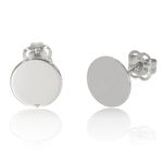 Fashion, accesorii si bijuterii - Femei - Bijuterii femei - Cercei femei - Cercei din argint model Banuti Personalizati - Infinity.ro