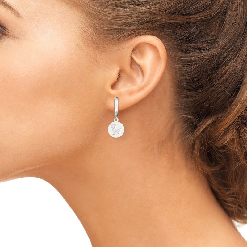 Fashion, accesorii si bijuterii - Femei - Bijuterii femei - Cercei femei - Cercei din argint model Berbec - Infinity.ro