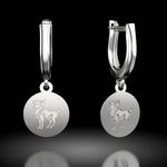 Fashion, accesorii si bijuterii - Femei - Bijuterii femei - Cercei femei - Cercei din argint model Berbec - Infinity.ro