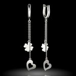 Fashion, accesorii si bijuterii - Femei - Bijuterii femei - Cercei femei - Cercei din argint model 06 - Infinity.ro