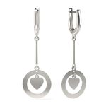 Fashion, accesorii si bijuterii - Femei - Bijuterii femei - Cercei femei - Cercei din argint model 19 - Infinity.ro