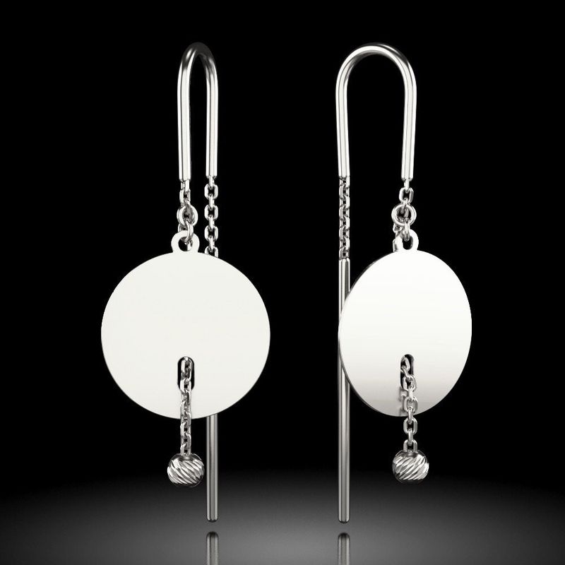 Fashion, accesorii si bijuterii - Femei - Bijuterii femei - Cercei femei - Cercei din argint model 32 - Infinity.ro