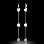 Fashion, accesorii si bijuterii - Femei - Bijuterii femei - Cercei femei - Cercei din argint model 43 - Infinity.ro