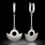 Fashion, accesorii si bijuterii - Femei - Bijuterii femei - Cercei femei - Cercei din argint model 59 - Infinity.ro