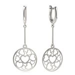 Fashion, accesorii si bijuterii - Femei - Bijuterii femei - Cercei femei - Cercei din argint model 73 - Infinity.ro