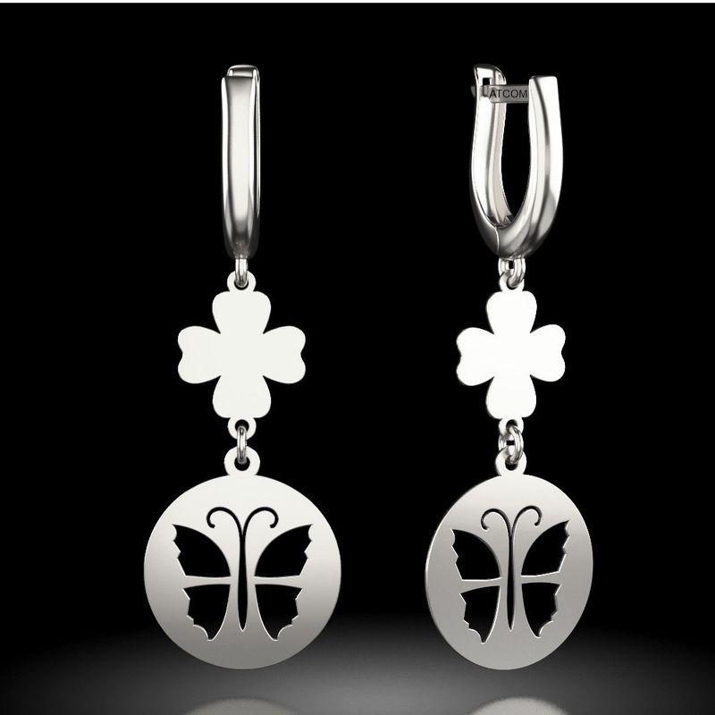 Fashion, accesorii si bijuterii - Femei - Bijuterii femei - Cercei femei - Cercei din argint model 16 - Infinity.ro