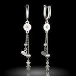 Fashion, accesorii si bijuterii - Femei - Bijuterii femei - Cercei femei - Cercei din argint model 29 - Infinity.ro