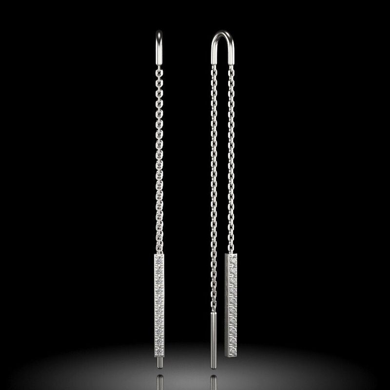 Fashion, accesorii si bijuterii - Femei - Bijuterii femei - Cercei femei - Cercei din argint model 53 - Infinity.ro