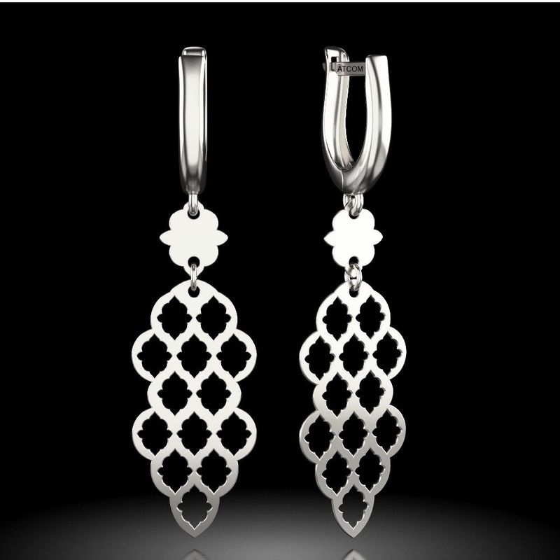 Fashion, accesorii si bijuterii - Femei - Bijuterii femei - Cercei femei - Cercei din argint model 62 - Infinity.ro